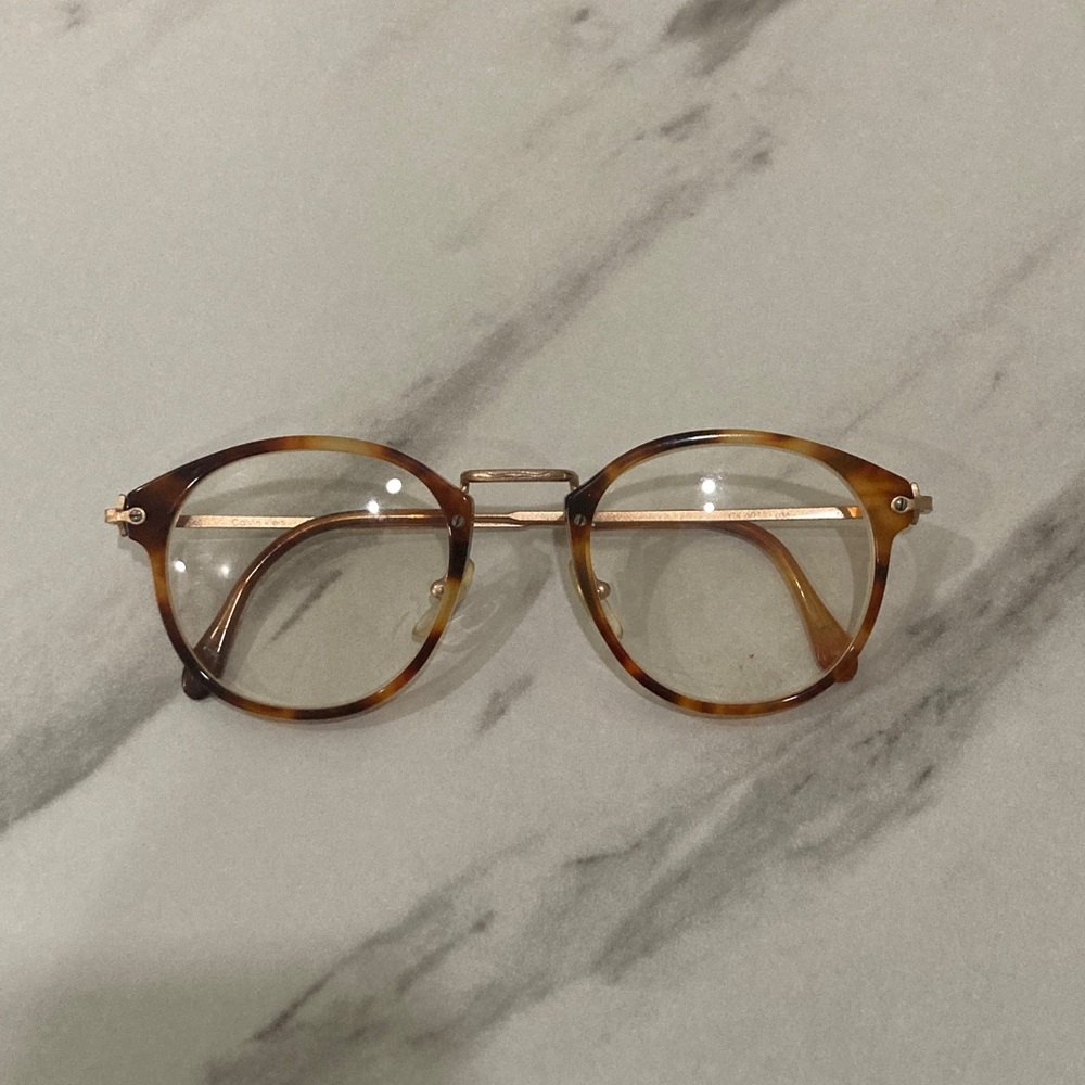 Calvin Klein Tortoise Shell Glasses